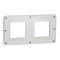 Рамка, 2 x 2 модулі, Unica New, Schneider Electric [NU280416]