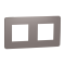Рамка, 2 x 2 модулі, Unica New, Schneider Electric [NU280416]