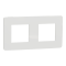 Рамка, 2 x 2 модулі, біла, Unica New, Schneider Electric [NU280418]