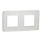 Рамка, 2 x 2 модулі, біла, Unica New, Schneider Electric [NU280418]