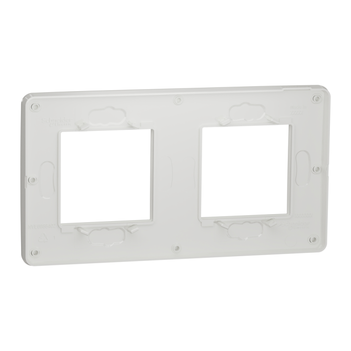 Рамка, 2 x 2 модулі, біла, Unica New, Schneider Electric [NU280418]