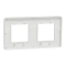 Рамка, 2 x 2 модулі, біла, Unica New, Schneider Electric [NU280418]