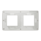 Рамка, 2 x 2 модулі, сіра, Unica New, Schneider Electric [NU280424]