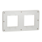 Рамка, 2 x 2 модулі, Unica New, Schneider Electric [NU280426]