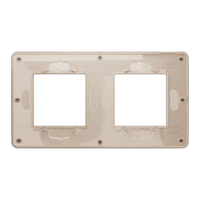 Рамка, 2 x 2 модулі, Unica New, Schneider Electric [NU280427]