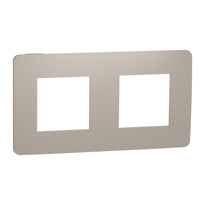 Рамка, 2 x 2 модулі, Unica New, Schneider Electric [NU280427]