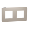 Рамка, 2 x 2 модулі, Unica New, Schneider Electric [NU280428]