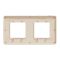 Рамка, 2 x 2 модулі, Unica New, Schneider Electric [NU280444]