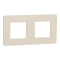 Рамка, 2 x 2 модулі, Unica New, Schneider Electric [NU280444]