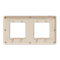 Рамка, 2 x 2 модулі, бронза, Unica New, Schneider Electric [NU280451M]