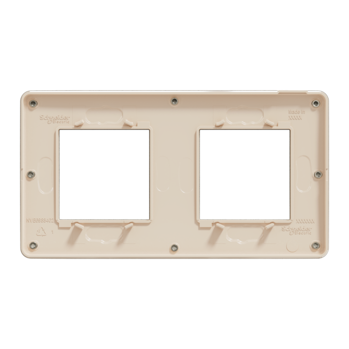 Рамка, 2 x 2 модулі, бронза, Unica New, Schneider Electric [NU280451M]