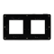 Рамка, 2 x 2 модулі, бронза, Unica New, Schneider Electric [NU280452M]