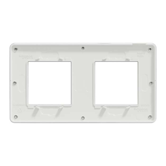 Рамка, 2 x 2 модулі, Unica New, Schneider Electric [NU280455M]