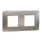 Рамка, 2 x 2 модулі, Unica New, Schneider Electric [NU280456M]