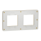 Рамка, 2 x 2 модулі, золота, Unica New, Schneider Electric [NU280459]