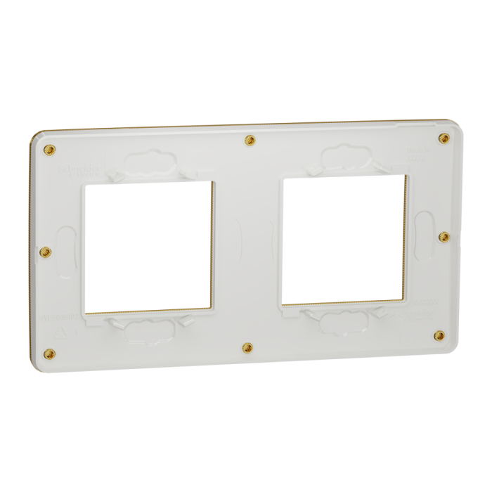 Рамка, 2 x 2 модулі, золота, Unica New, Schneider Electric [NU280459]