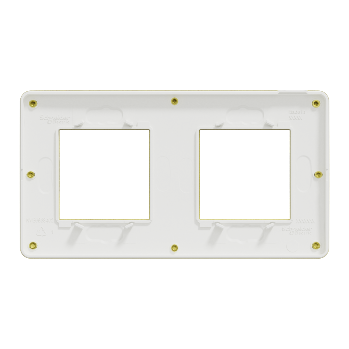 Рамка, 2 x 2 модулі, золота, Unica New, Schneider Electric [NU280459M]