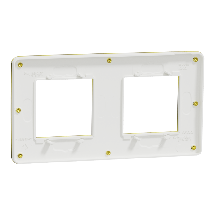 Рамка, 2 x 2 модулі, золота, Unica New, Schneider Electric [NU280459M]