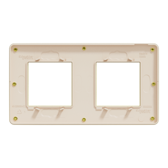Рамка, 2 x 2 модулі, золота, Unica New, Schneider Electric [NU280460M]