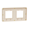 Рамка, 2 x 2 модулі, золота, Unica New, Schneider Electric [NU280460M]