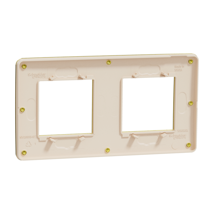 Рамка, 2 x 2 модулі, золота, Unica New, Schneider Electric [NU280460M]