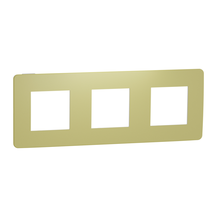 Рамка, 3 x 2 модулі, зелена, Unica New, Schneider Electric [NU280611]
