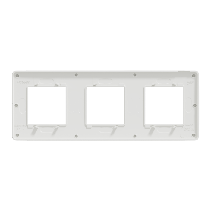 Рамка, 3 x 2 модулі, біла, Unica New, Schneider Electric [NU280618]