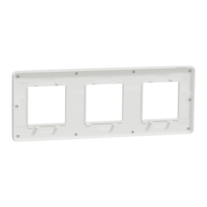 Рамка, 3 x 2 модулі, біла, Unica New, Schneider Electric [NU280618]