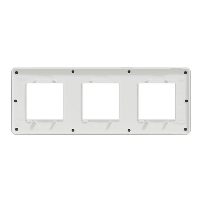 Рамка, 3 x 2 модулі, чорна, Unica New, Schneider Electric [NU280621]