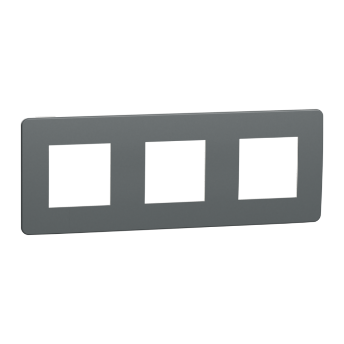 Рамка, 3 x 2 модулі, чорна, Unica New, Schneider Electric [NU280621]