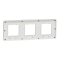 Рамка, 3 x 2 модулі, чорна, Unica New, Schneider Electric [NU280621]