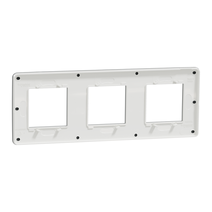 Рамка, 3 x 2 модулі, чорна, Unica New, Schneider Electric [NU280621]