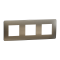 Рамка, 3 x 2 модулі, бронза, Unica New, Schneider Electric [NU280650M]