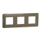 Рамка, 3 x 2 модулі, бронза, Unica New, Schneider Electric [NU280652]