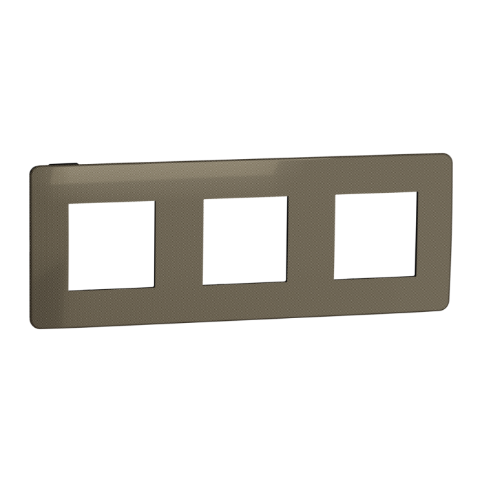 Рамка, 3 x 2 модулі, бронза, Unica New, Schneider Electric [NU280652]
