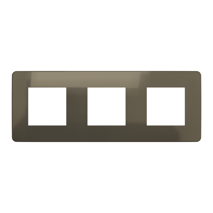Рамка, 3 x 2 модулі, бронза, Unica New, Schneider Electric [NU280652]