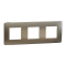 Рамка, 3 x 2 модулі, бронза, Unica New, Schneider Electric [NU280652M]
