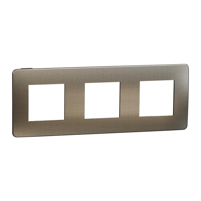 Рамка, 3 x 2 модулі, бронза, Unica New, Schneider Electric [NU280652M]