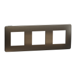 Рамка 3 постова, Unica New - Schneider Electric [NU280653M]