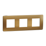 Рамка 3 постова, Unica New - Schneider Electric [NU280658M]