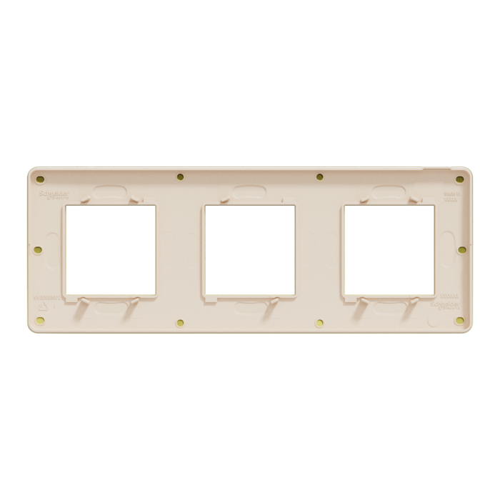 Рамка, 3 x 2 модулі, золота, Unica New, Schneider Electric [NU280660M]