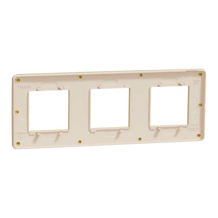 Рамка, 3 x 2 модулі, золота, Unica New, Schneider Electric [NU280660M]