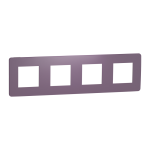 Рамка 4 постова, Unica New - Schneider Electric [NU280814]