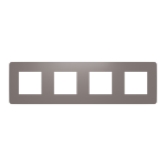 Рамка 4 постова, Unica New - Schneider Electric [NU280817]