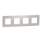 Рамка, 4 х 2 модулі, сіра, Unica New, Schneider Electric [NU280824]