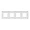 Рамка, 4 х 2 модулі, Unica New, Schneider Electric [NU280826]