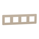 Рамка 4 постова, Unica New - Schneider Electric [NU280826]
