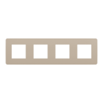 Рамка 4 постова, Unica New - Schneider Electric [NU280826]