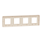 Рамка, 4 х 2 модулі, Unica New, Schneider Electric [NU280844]