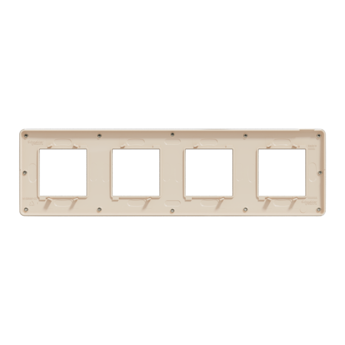 Рамка, 4 х 2 модулі, бронза, Unica New, Schneider Electric [NU280851M]